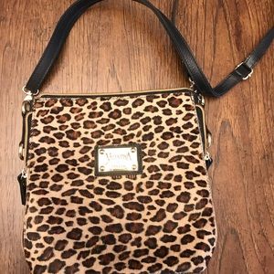 Leather crossbody bag. Like new